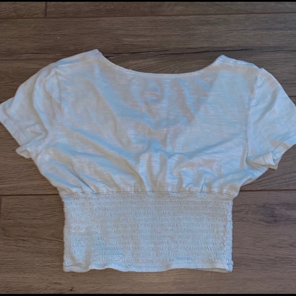 Cross front blue top!! - Picture 3 of 3